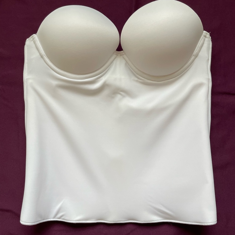 Molded Seamless Longline Push Up Bra Sz. 32B